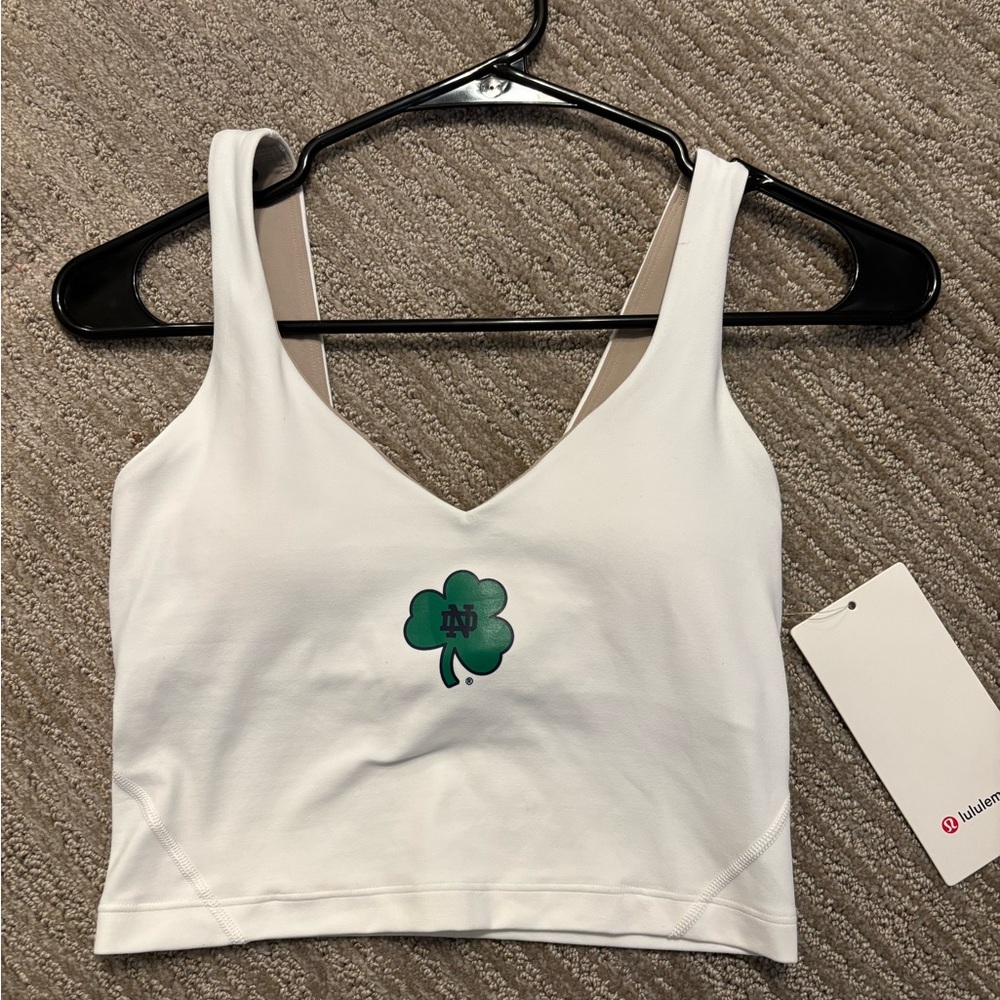 Notre Dame Lululemon Align Tank (brand new with tags)